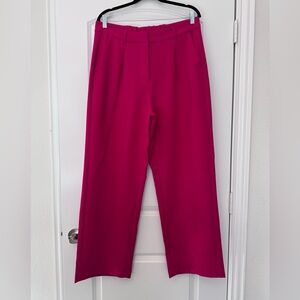 Old Navy Fuchsia Taylor Wide Leg Pants